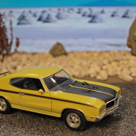 Automodell Welly No22433 1970 Buick GSX 1/24 in TOP Zustand