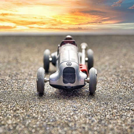 Schuco Micro Racer 1043/2 Mercedes 1936 (zweite Version) 1999 