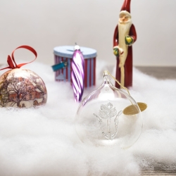 Berlin Design - Glas-Weihnachtskugel - 1981 - Limitierte Auflage, Sammlerstück - Made in Germany - 9C1