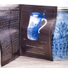 Sammelkrug Berlin Design - Serie: Jubiläumsseidel - Der Dresdner Zwinger- blaues Porzellan - Made in Germany - 9D3 - kleine Mängel