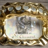 Limoges France Vintage Aschenbecher aus hochwertigem Porzellan - Made in France - Andenken Stadt Saint-Chamond - VTR