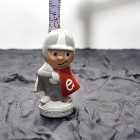 Werbefigur, Spardose der HEW Hamburg - Hamburgische Elektrizitäts-Werke (Jetzt: Vattenfall) aus den frühen 1970er Jahren, ohne Mängel - 8D3