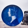 Sammelteller Berlin Design - Serie: Da Vinci - Beatrice d Este - blaues Porzellan - Auflage 5.000 - Made in Germany - 9E1 - TOP Zustand