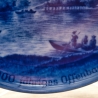 Sammelteller Berlin Design - Städteteller Offenbach - 1000 Jahre 977 - 1977 - blaues Porzellan - Made in Germany - 9D2 - TOP Zustand