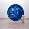 Sammelteller Berlin Design - Serie: Rembrandt - R und Saskia   - blaues Porzellan  - Auflage 5.000 - Made in Germany - 9E2 - TOP Zustand