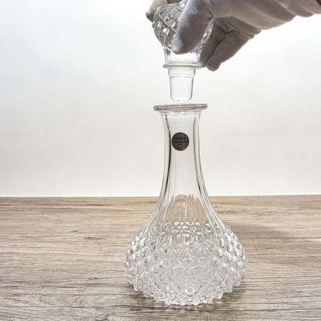 Elegante Cristal d'Arques Bleikristall Karaffe – Klassische Eleganz für Ihren Tisch - sehr guter Zustand, inkl. Hersteller Label