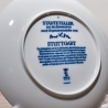 Sammelteller, Städteteller: Stuttgart - Berlin Design - blaues Porzellan  - Made in Germany - mit Karton - 8C1 - TOP Zustand