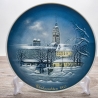 Rosenthal Weihnachts-Sammelteller - Entwurf Georg Küspert - Motiv Vorweihnacht in München - 1965 - handbemalt - TOP Zustand - 8E2
