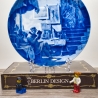 Sammelteller: Der Antiquar / Carl Spitzweg - Berlin Design - blaues Porzellan  - Nummer 7 von 5000 - mit Karton - TOP Zustand - 8D2