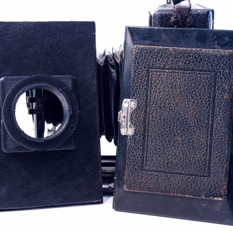 Balgenkamera Umbausatz 9x12 D-Back. Ermöglicht den Anschluss einer Digitalkamera an eine Laufbodenkamera, Plattenkamera bzw. Balgenkamera