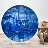 Sammelteller Berlin Design - Serie: Alt Bremen - An der Schlachte  - blaues Porzellan  - Auflage 3.000 - Made in Germany - 9D1 - TOP Zustand