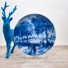 Sammelteller Berlin Design - Serie: Alt Bremen - Blick von Kehrm.  - blaues Porzellan  - Auflage 3.000 - Made in Germany - 9D1 - TOP Zustand