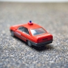 Herpa Opel Omega GLS Feuerwehr in rot, Zustand gut – Maßstab 1:87 – Perfektes Sammlerstück für Opel Fans und Modellbahn-Liebhaber H0 1/87