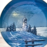 Rosenthal Weihnachts-Sammelteller - Entwurf Willi Hein - Motiv Heiligabend 1962 - handbemalt - 9E3