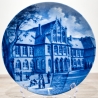 Sammelteller Berlin Design - Serie: Alt Verden - 400 Jahre Domgymnasium  - blaues Porzellan  - Made in West Germany - 9D2 - TOP Zustand