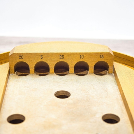 Tischflipper, Kugelspiel Rola des Herstellers: Hupfeld, Gebrüder Zimmermann AG Leipzig um 1920 D.R.P. 486405 restauriert funktionsfähig H1