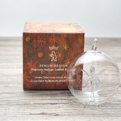 Berlin Design - Glas-Weihnachtskugel - 1986 - Limitierte Auflage, Sammlerstück - Made in Germany - 9C1