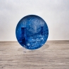 Sammelteller Father's day: 1971 - Brooklyn Bridge - Berlin Design - blaues Porzellan - Made in West Germany - 19,5 cm - 9E1 - TOP Zustand