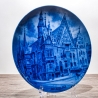 Sammelteller, Städteteller: Breslau - Berlin Design - blaues Porzellan  - Made in Germany - mit Karton - 8E2 - TOP Zustand