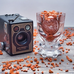 Berlin Design - Trinkglas Serie Dichter und Denker - Molière - Limitierte Auflage (98/3000), Sammlerstück - Made in Germany - 9D3