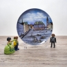 Sammelteller, Städteteller: Bremer Handmalerei, Das Rathaus, handgemalt, signiert - Berlin Design - Made in Germany - Zustand 1 bis 2 - 8B2