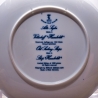 Sammelteller Schiff - Humboldt 6/1250 - Berlin Design Nautica - blaues Porzellan - begrenzte Auflage - Made in West Germany (9E2) TOP