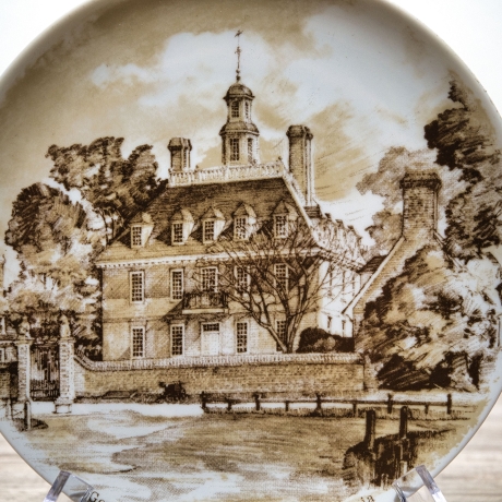 Sammelteller Berlin Design - Governor's Palace, Williamsburg, Virginia - Made in Germany - 8B2 - TOP Zustand