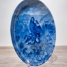 Sammelteller Muttertag: 1982 Rebhuhnfamilie - Berlin Design - blaues Porzellan  - Made in West Germany - 19,5 cm - 8B3 - TOP Zustand