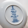 Sammelteller Muttertag: 1983 Schwalben - Berlin Design - blaues Porzellan  - Made in West Germany - 19,5 cm - 8B3 - TOP Zustand