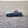 Herpa BMW Z1 Modellauto in blau metallic – Maßstab 1:87 – Perfektes Sammlerstück für BMW-Fans und Modellauto-Liebhaber H0 1/87