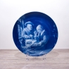 Sammelteller Berlin Design - Serie: van Mieris - Das alte Paar - blaues Porzellan - Auflage 5.000 - Made in Germany - 9E2 - TOP Zustand