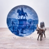 Sammelteller Berlin Design - Serie: Alt Hannover - Ernst August - blaues Porzellan -  Auflage 27/3000 Made in Germany - 9D1 - TOP Zustand
