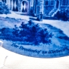 Sammelteller Berlin Design - Serie: Münsterland - Der Drostenhof zu Wolbeck - blaues Porzellan  - Made in Germany - 9D1 - TOP Zustand
