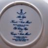 Sammelteller Schiff - Santa Maria 25/1250 - Berlin Design Nautica - blaues Porzellan - begrenzte Auflage - Made in West Germany (9E2) TOP