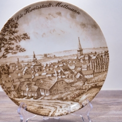 Sammelteller Berlin Design - Städteteller Kreisstadt Mettmann - Made in West Germany - 9D2 - TOP Zustand