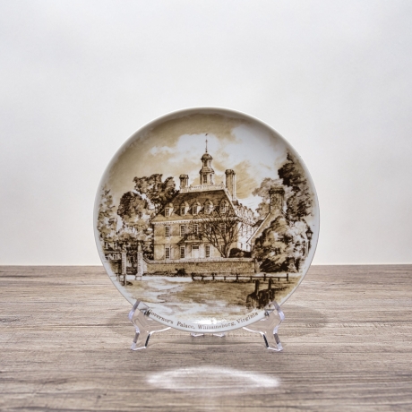 Sammelteller Berlin Design - Governor's Palace, Williamsburg, Virginia - Made in Germany - 8B2 - TOP Zustand