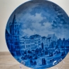 Sammelteller Berlin Design - Städteteller Alt Köln - Altermarkt um 1840 - blaues Porzellan - Made in Germany - 9D2 - TOP Zustand