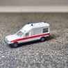 Herpa Mercedes-Benz Miesen Bonna 124L KTW - Ambulance Nr. 4065/2 – Maßstab 1:87 – für Mercedes Fans, Ärzte und Modellauto-Liebhaber H0 1/87