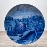 Sammelteller Berlin Design - Städteteller Alt Geilenkirchen - blaues Porzellan - Made in Germany - 9D2 - TOP Zustand