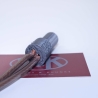Lautsprecherstecker Paar für HECO Lautsprecher mit DIN ähnlichem Anschluss (Strich Punkt) für Kabel bis zu 4 Quadrat Millimeter