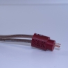 Lautsprecherstecker Paar für Goodmans Lautsprecher mit DIN ähnlichem Anschluss (Strichpunkt) für Kabel bis zu 4 Quadratmillimeter - LSDN-3