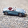 Herpa BMW Z1 Modellauto in blau metallic – Maßstab 1:87 – Perfektes Sammlerstück für BMW-Fans und Modellauto-Liebhaber H0 1/87