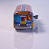 Fehldruck! : Blechspielzeug Bus Savanna Express - Made in Japan, funktionierend , mit Uhrwerksantrieb und Glocke