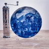 Sammelteller Berlin Design - Serie: Historica - Die erste Eisenbahn 1835 - blaues Porzellan  - Made in Germany - 9D1 - TOP Zustand