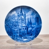 Sammelteller, Städteteller: Köln - Berlin Design - blaues Porzellan  - Made in Germany - mit Karton - 8B1 - TOP Zustand