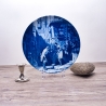 Sammelteller Berlin Design - Serie: Carl Spitzweg - Hochzeiter - blaues Porzellan - Auflage 5.000 - Made in Germany - 9E2 - TOP Zustand