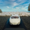 Automodell Mercedes Benz 300 SL - 1954, unbekannter Hersteller, Maßstab  1/50 in TOP Zustand mit Acrylglashaube (leichte Kratzer der Haube)