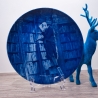 Sammelteller Berlin Design - Serie: Carl Spitzweg - Bücherwurm  - blaues Porzellan  - Auflage 5.000 - Made in Germany - 9E2 - TOP Zustand