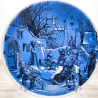 Seltmann Weiden - Wandteller - Motiv: Der Winter ist ein rechter Mann - Entwurf von Ludwig Richter - TOP Zustand - vermutlich 1960er - 9E3