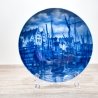 Sammelteller Berlin Design - Serie: Alt Bremen - An der Schlachte  - blaues Porzellan  - Auflage 3.000 - Made in Germany - 9D1 - TOP Zustand